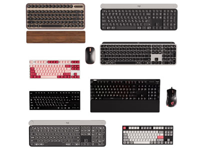 现代电脑鼠标 键盘3d模型 现代电脑鼠标 键盘