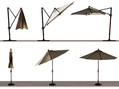 现代户外可折叠遮阳伞