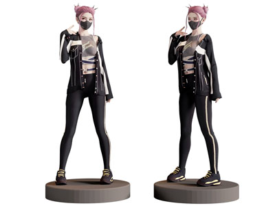 现代卡通动漫游戏影视角色