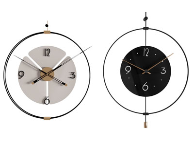 现代钟表 挂件3d模型 现代钟表 挂件