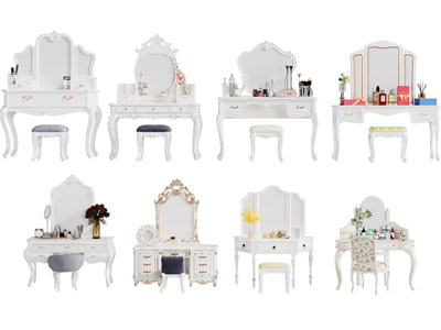 欧式化妆 梳妆台