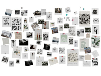 现代明信片 便签纸墙饰挂件