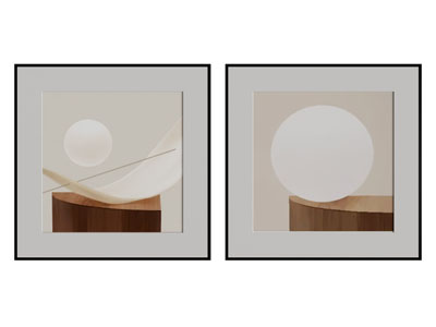 现代装饰挂画3d模型 现代装饰挂画