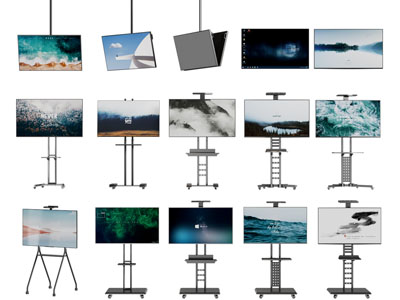 现代液晶电视机 显示屏3d模型 现代液晶电视机 显示屏