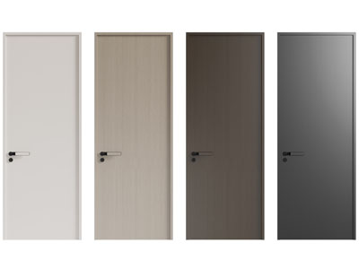 现代平开门 木门