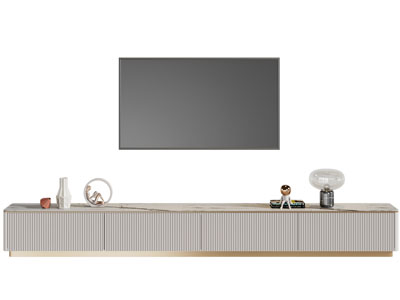 现代轻奢电视柜 电视