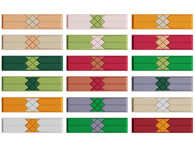 现代几何图案软包3d模型 现代几何图案软包