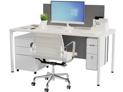 现代办公桌椅组合