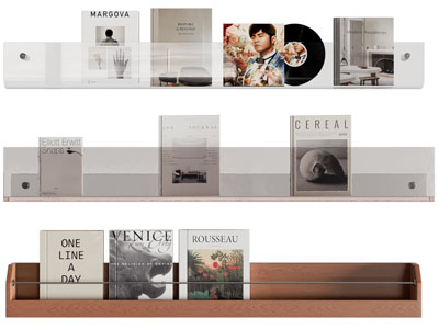 现代书刊杂志收纳架