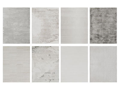 现代长方形地毯3d模型 现代长方形地毯