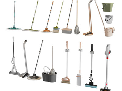 现代拖把 智能扫地机 室内清洁用品