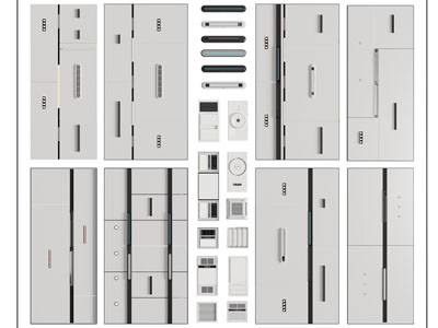 现代天花吊顶 暖风扇