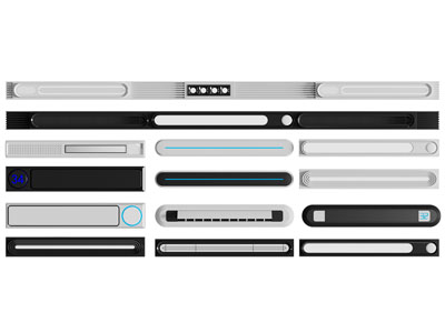 现代线形浴霸 集成浴霸3d模型 现代线形浴霸 集成浴霸