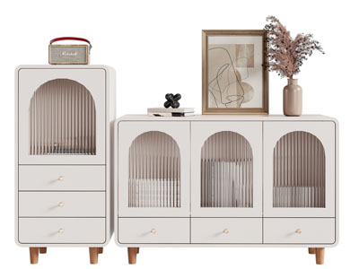 法式餐边柜 玄关柜 斗柜