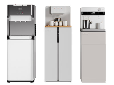 现代茶吧机 饮水机3d模型 现代茶吧机 饮水机