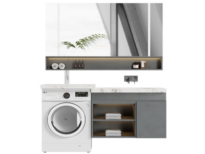 现代洗手台 镜柜 浴室柜