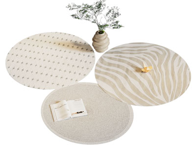 现代圆形地毯3d模型 现代圆形地毯