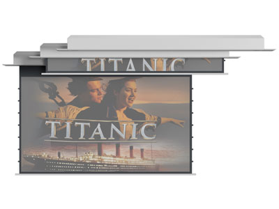 现代投影幕布3d模型 现代投影幕布