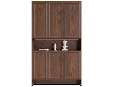 现代中古风鞋柜