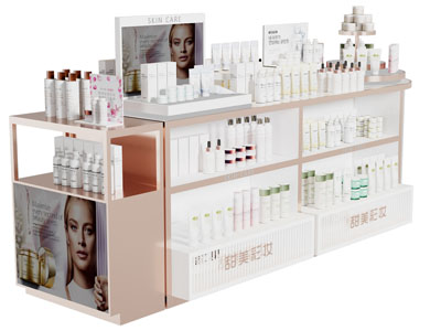 现代化妆品展柜 摆台 展示台