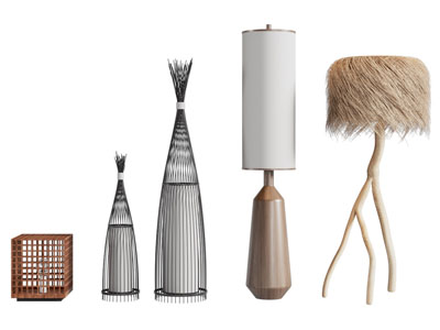 侘寂风落地灯 装饰灯