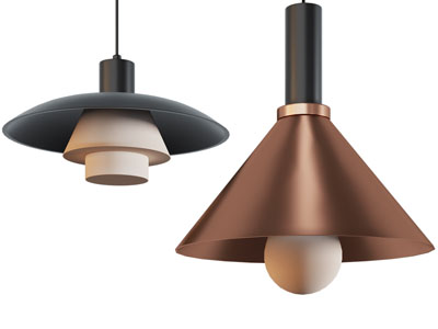 现代金属灯罩吊灯