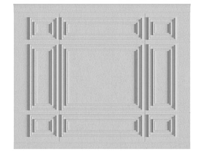 简欧石材背景墙 石膏线护墙板3d模型 简欧石材背景墙 石膏线护墙板
