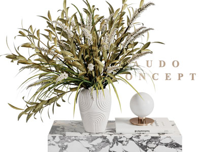 现代陶瓷花瓶花卉