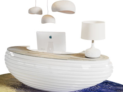 现代前台接待台