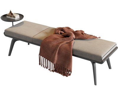 现代长方形沙发凳子