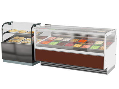 现代冰柜 展柜 保鲜柜