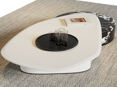 现代异形拼接茶几3d模型 现代异形拼接茶几