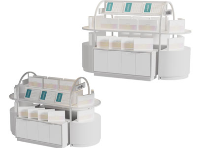 现代商品展架 展台 摆台