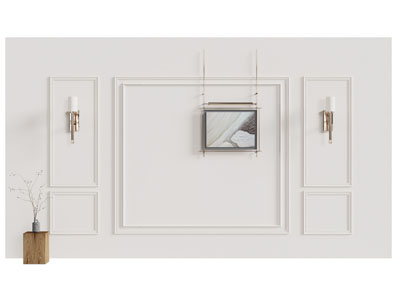 简欧背景墙 装饰挂画3d模型 简欧背景墙 装饰挂画