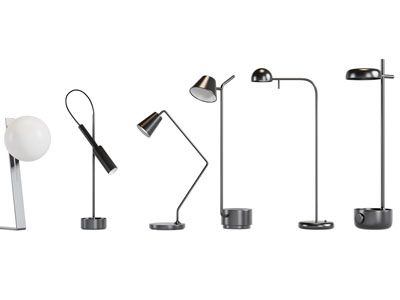 现代简约铁艺台灯