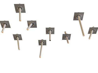 现代可转向筒灯射灯