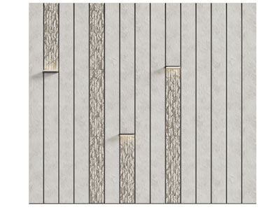 现代景观背景墙3d模型 现代景观背景墙