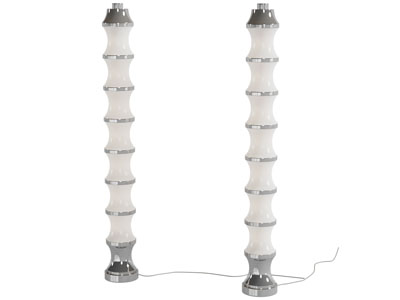 新中式竹节落地灯