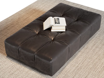 现代长方形沙发凳子