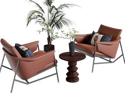 新中式休闲椅子