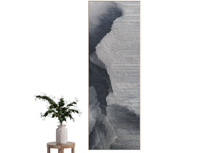 新中式水墨山水挂画3d模型 新中式水墨山水挂画