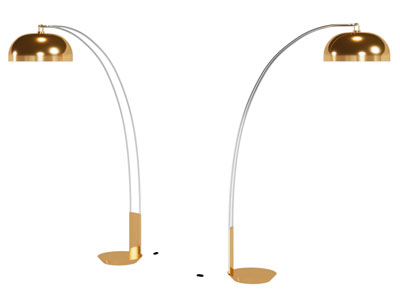 现代轻奢落地灯