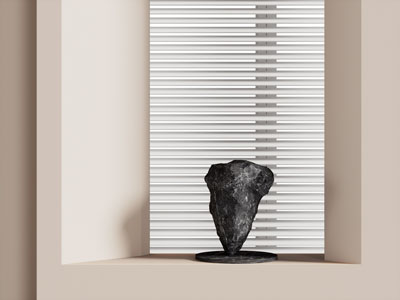 现代石头雕塑雕刻摆件组合3d模型 现代石头雕塑雕刻摆件组合