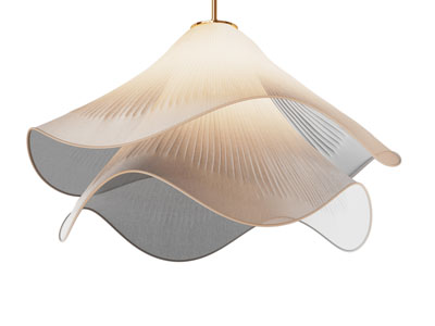 现代双层灯罩吊灯