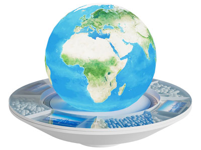 现代地球展览展示 美陈