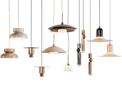 现代轻奢单头垂线吊灯