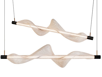 新中式网状山脉造的吊灯