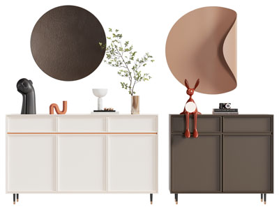 现代玄关柜 边柜