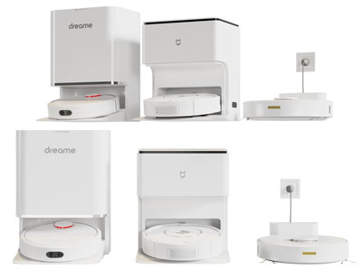 现代智能扫地机3d模型 现代智能扫地机