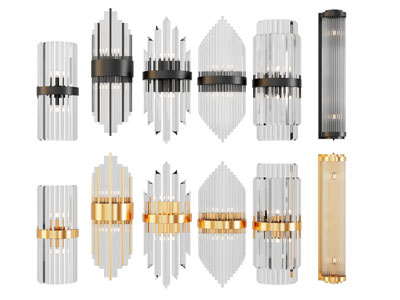 现代水晶灯罩壁灯